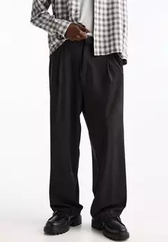 Брюки PULL&BEAR, черный