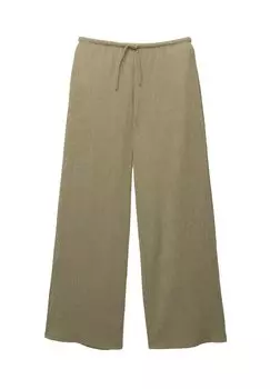 Брюки PULL&BEAR, хаки