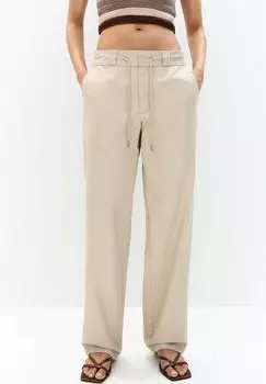 Брюки PULL&BEAR, коричневый