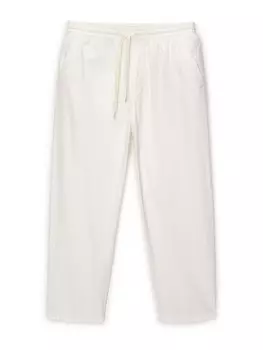 Брюки Pull&Bear Loose fit Pants, слоновая кость