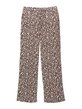 Брюки Pull&Bear Regular Pants, цвет Brown/Light brown