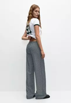 Брюки PULL&BEAR, темно-серый