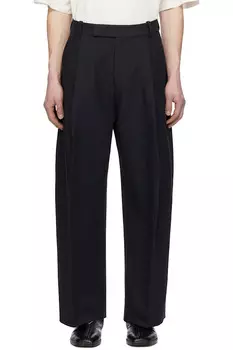 Брюки Pull Studio Nicholson, цвет darkest navy