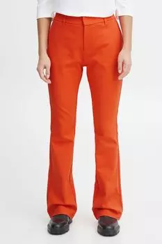 Брюки PULZ Jeans Schlaghose, красный