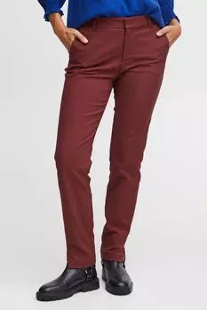 Брюки PULZ Jeans Stoffhose, красный