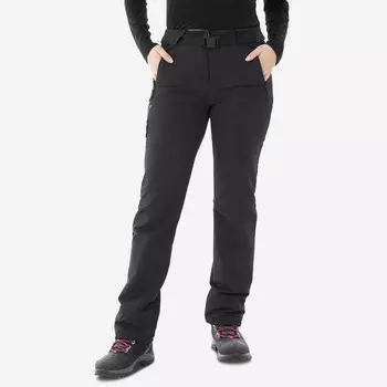 Брюки Quechua, цвет schwarz/leinenbeige