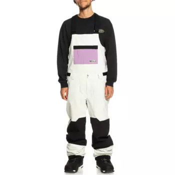 Брюки Quiksilver Fly High Bib, цвет Nimbus Cloud