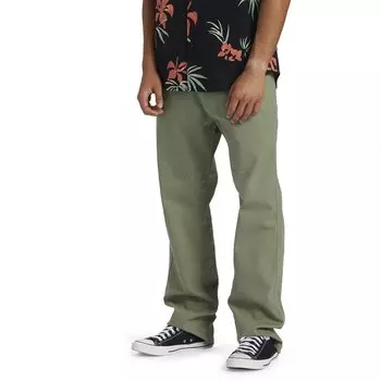 Брюки Quiksilver Landers 5 Pkt, зеленый