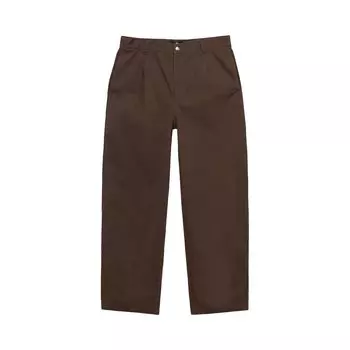 Брюки рабочие Stussy, коричневые