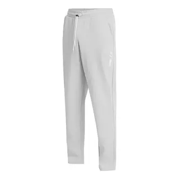 Брюки rad/cal dk sweat pants 'light grey' Puma, серый