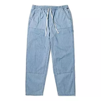 Брюки range baggy tapered carpenter ewaist trousers 'blue' Vans, синий