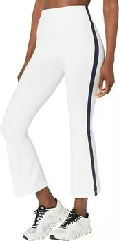 Брюки Raquel High-Waist Supplex Crop Splits59, цвет White/Indigo