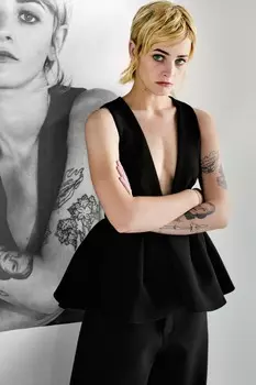 Брюки расклеенные ZARA, черный