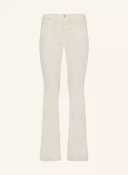 Брюки расклешенного кроя на Али 7 For All Mankind, белый