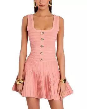 Брюки расклешенные мини Brooke Retrofete, красный