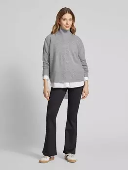 Брюки расклешенные с эластичным поясом, модель «VILDE» Vila, черный