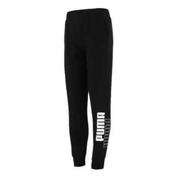 Брюки rebel bold pants 'black' Puma, черный