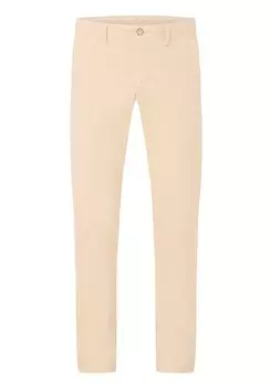 Брюки REDPOINT Slim fit Chino Pants, бежевый