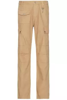 Брюки Reese Cooper Garment Dyed Cargo, хаки