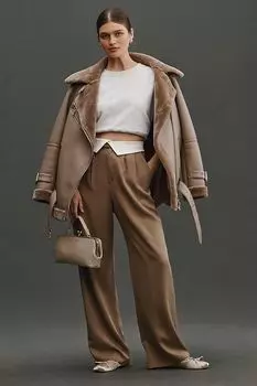 Брюки Reformation Stevie, бежевый