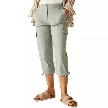 Брюки Regatta Shorebella 3/4, зеленый