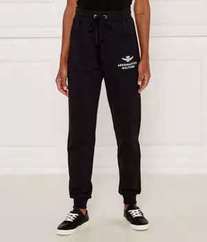 Брюки Regular fit Aeronautica Militare, черный