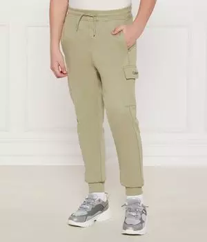 Брюки Regular fit Calvin Klein Jeans, зеленый
