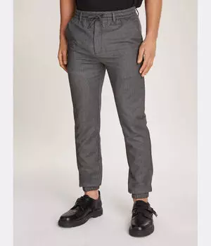 Брюки Regular fit Calvin Klein, серый