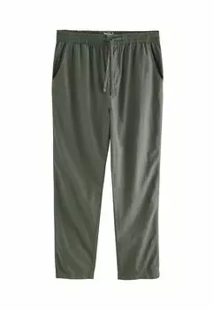 Брюки REGULAR FIT - ELASTICATED WAIST DRAWSTRING Next, зеленый