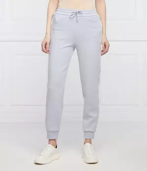 Брюки Regular fit Emporio Armani, лавандовый