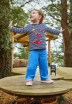 Брюки REGULAR FIT Jojo Maman Bb, синий