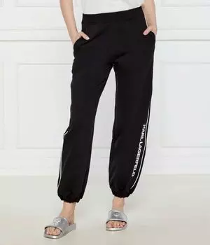 Брюки Regular fit Karl Lagerfeld, черный