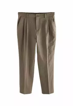 Брюки REGULAR FIT - LOOK WITH INTERNAL DRAWCORD Next, коричневый