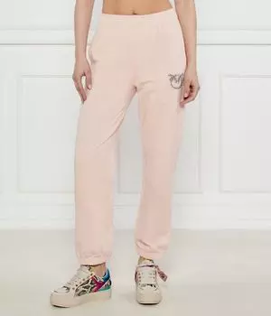 Брюки Regular fit Pinko, коричневый