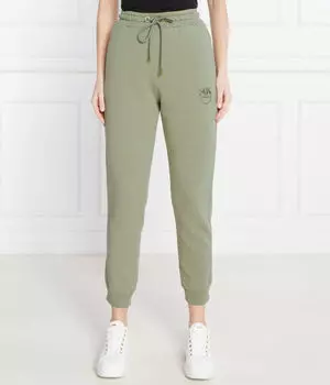 Брюки Regular fit Pinko, зеленый