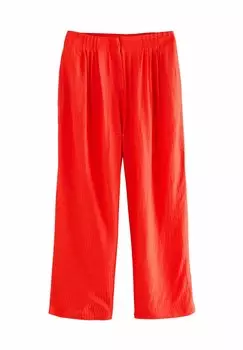 Брюки REGULAR FIT - RIPPLE TEXTURED Next, красный