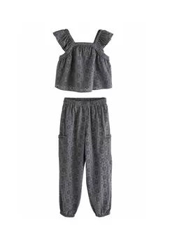 Брюки REGULAR FIT SET Next, серый