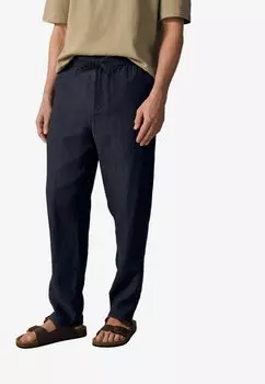 Брюки REGULAR FIT SIGNATURE ELASTICATED WAIST DRAWSTRING Next, синий