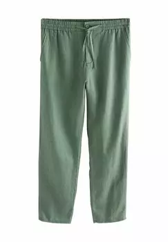 Брюки REGULAR FIT -SIGNATURE ELASTICATED WAIST DRAWSTRING Next, зеленый