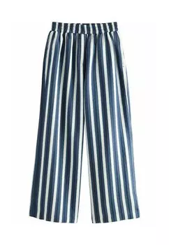 Брюки REGULAR FIT - STRIPED Next, синий
