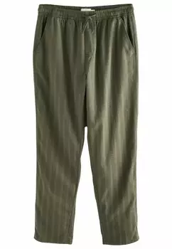 Брюки REGULAR FIT - STRIPED Next, зеленый