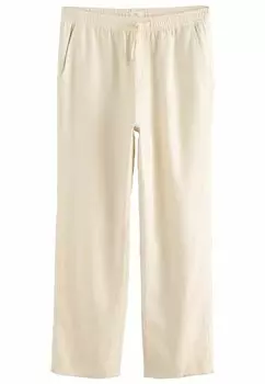 Брюки REGULAR FIT - TEXTURED ELASTICATED WAIST Next, белый
