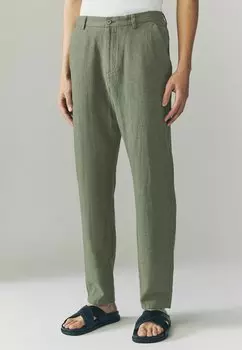 Брюки REGULAR FIT TEXTURED Next, зеленый