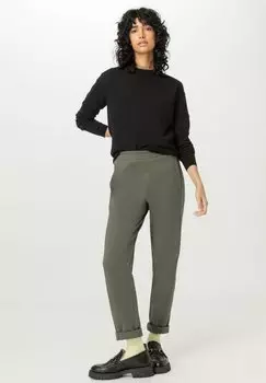 Брюки REGULAR JERSEY hessnatur, зеленый