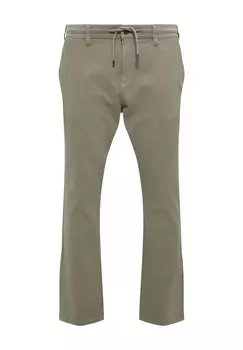 Брюки REGULAR MIT ELASTISCHEM BUND s.Oliver, оливковый