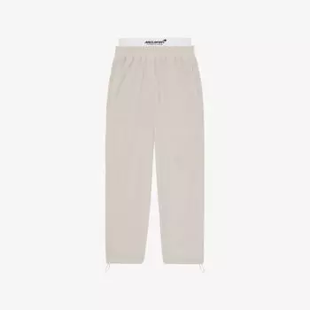 Брюки Reiss Colette McLaren F1 Team с поясом-боксером из эластичной ткани, экрю