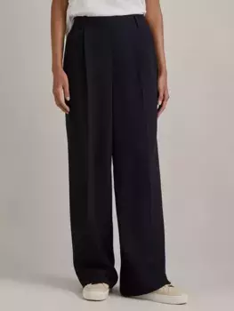 Брюки Reiss Eden Wide Leg, темно-синий