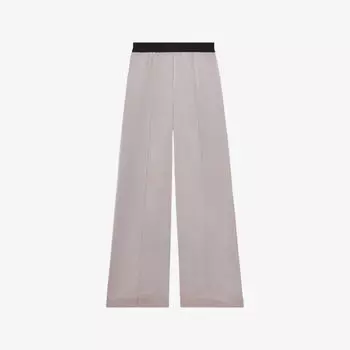 Брюки Reiss Elsie с эластичной резинкой на талии, серый