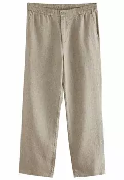 Брюки RELAXED FIT ELASTICATED WAIST Next, бежевый