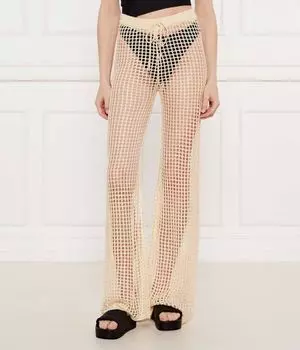 Брюки Relaxed fit Guess, желтый